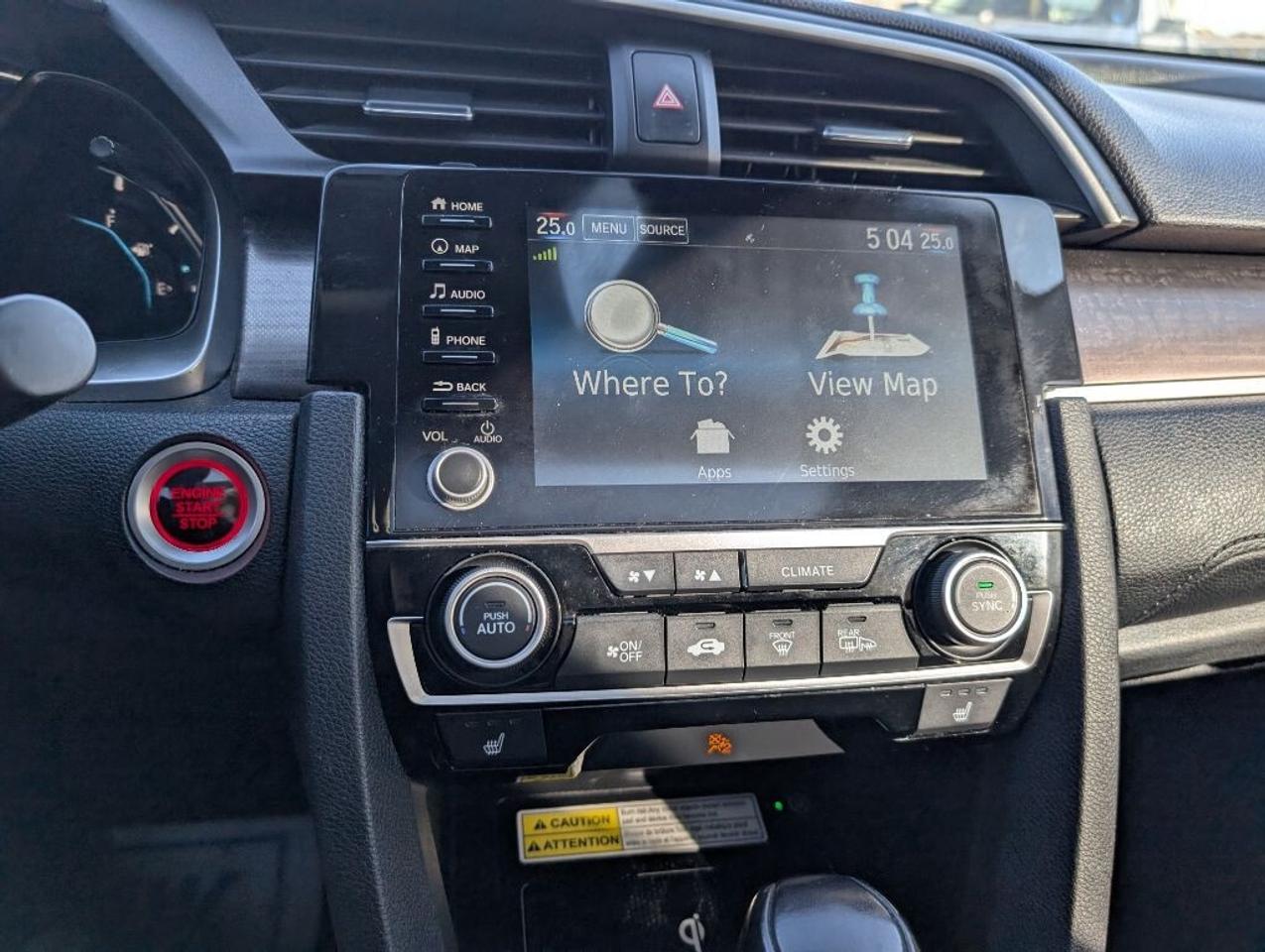 2020 Honda Civic Sedan Touring NAV LEATHER SUNROOF CAMERA Photo