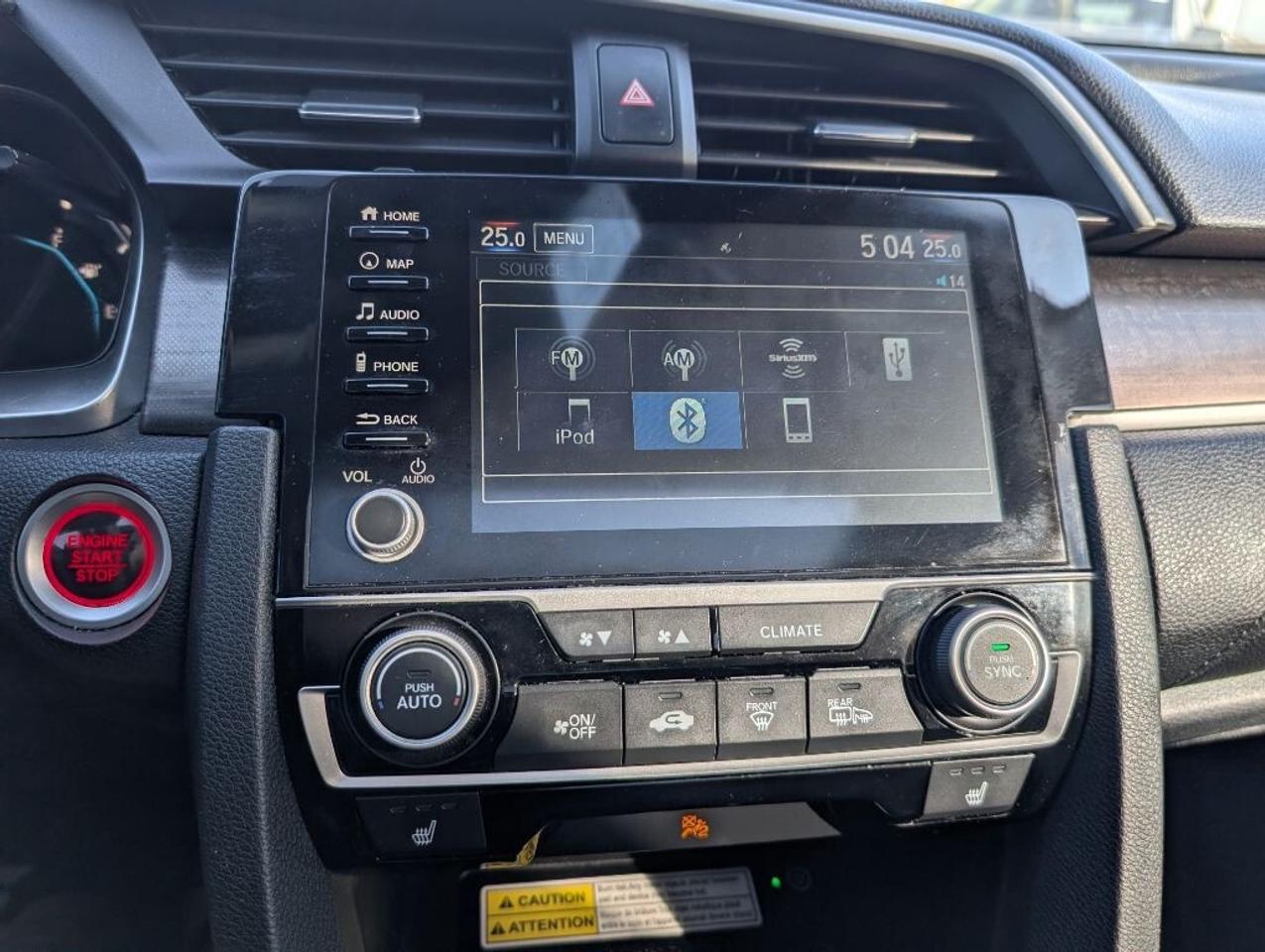 2020 Honda Civic Sedan Touring NAV LEATHER SUNROOF CAMERA Photo