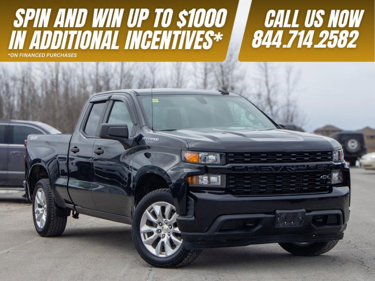 2019 Chevrolet Silverado 1500 Custom - V8 Engine   Cloth Seats Photo