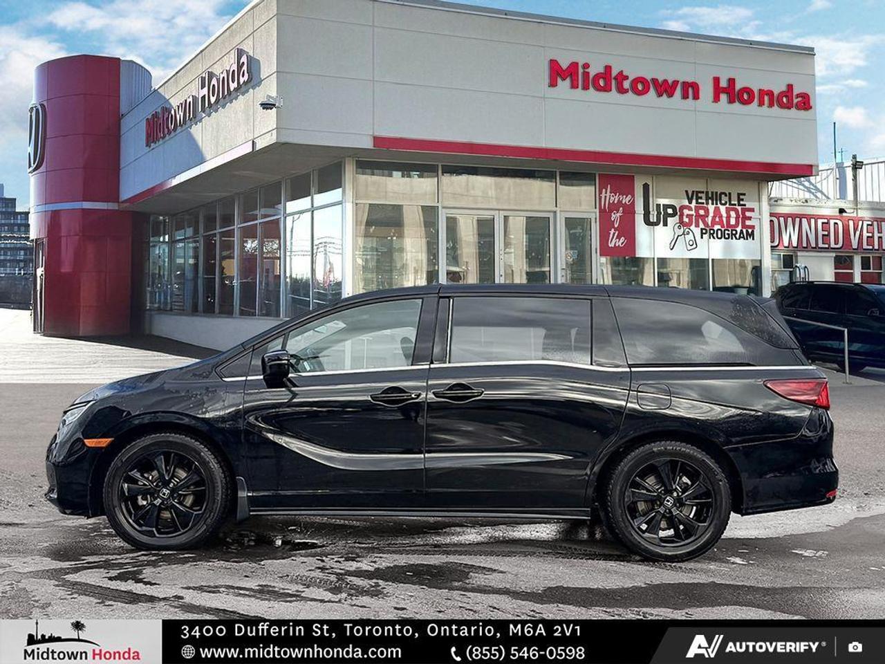 2024 Honda Odyssey BLACK EDITION I REAR ENT SYSTEM I MOONROOF Photo4