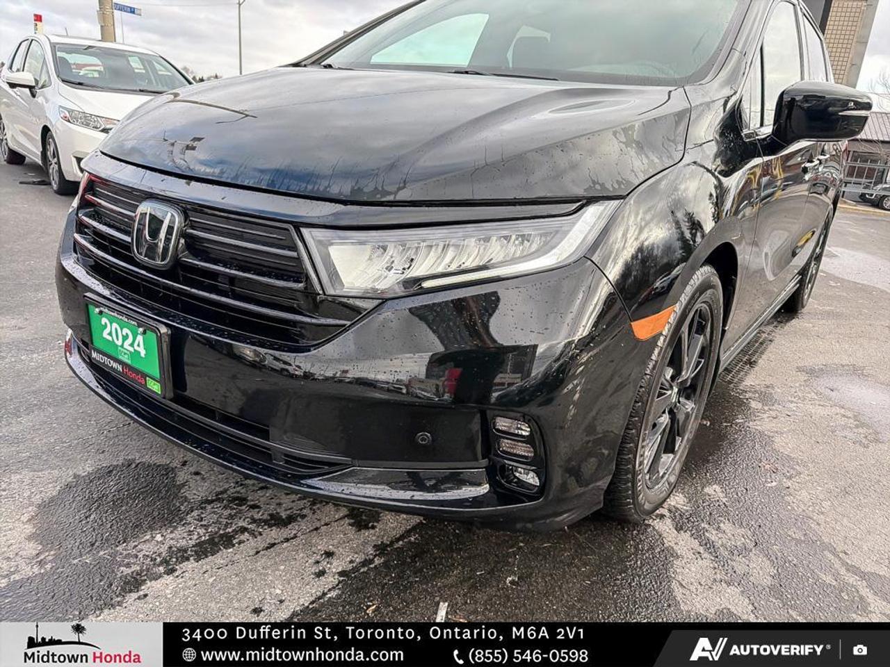 2024 Honda Odyssey BLACK EDITION I REAR ENT SYSTEM I MOONROOF Photo