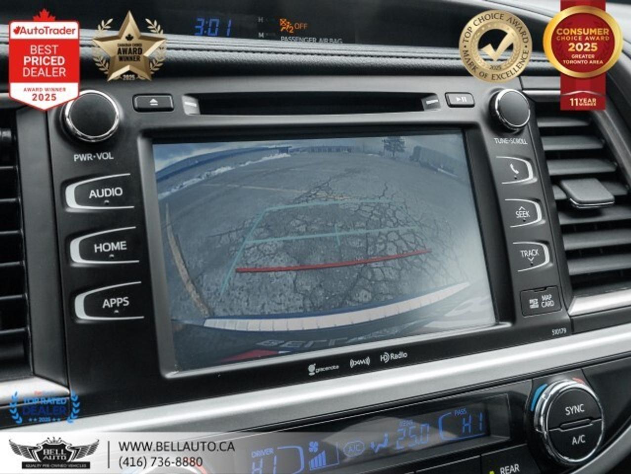 2018 Toyota Highlander XLE   8PASS   NAVI   B.CAM   SUNROOF   CARPLAY   C Photo