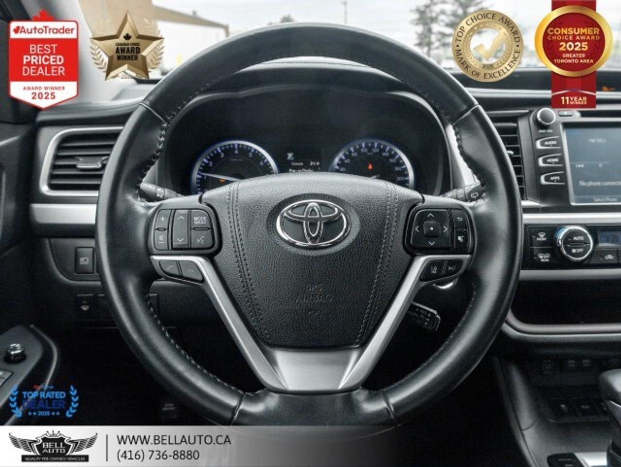 2018 Toyota Highlander XLE   8PASS   NAVI   B.CAM   SUNROOF   CARPLAY   C Photo