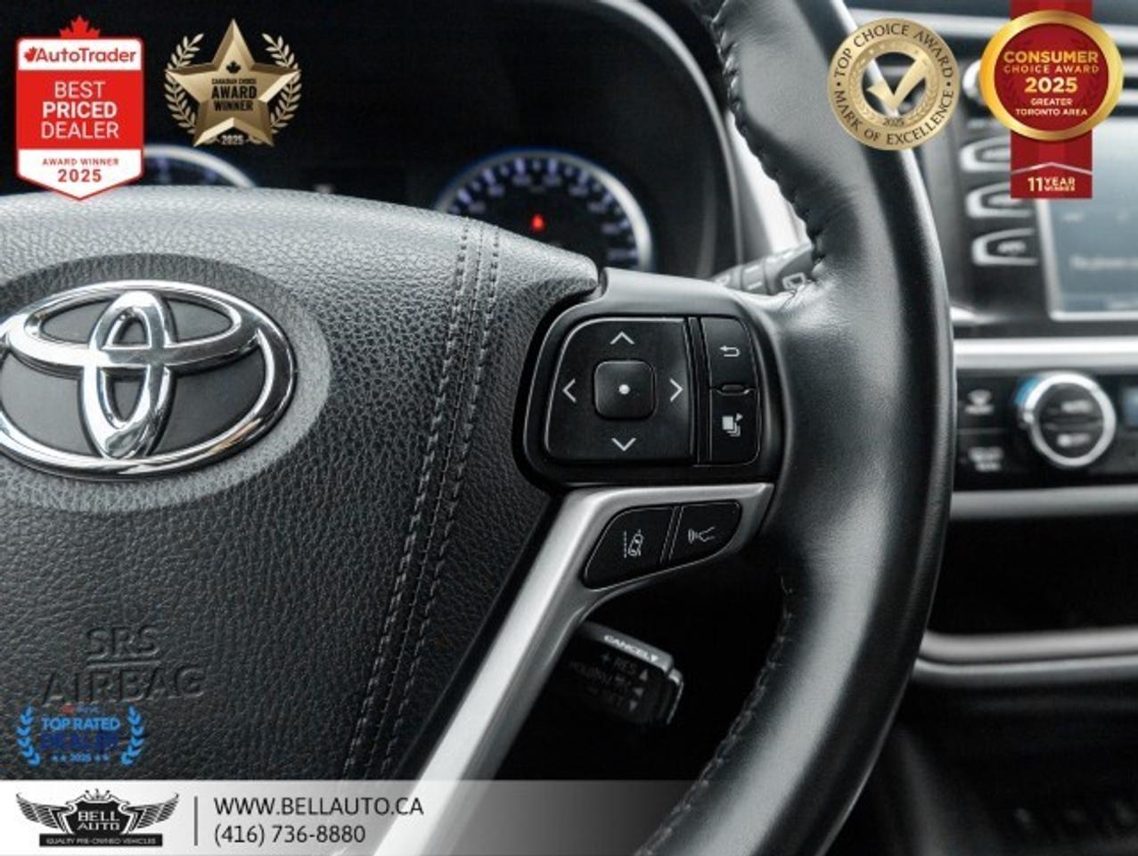 2018 Toyota Highlander XLE   8PASS   NAVI   B.CAM   SUNROOF   CARPLAY   C Photo