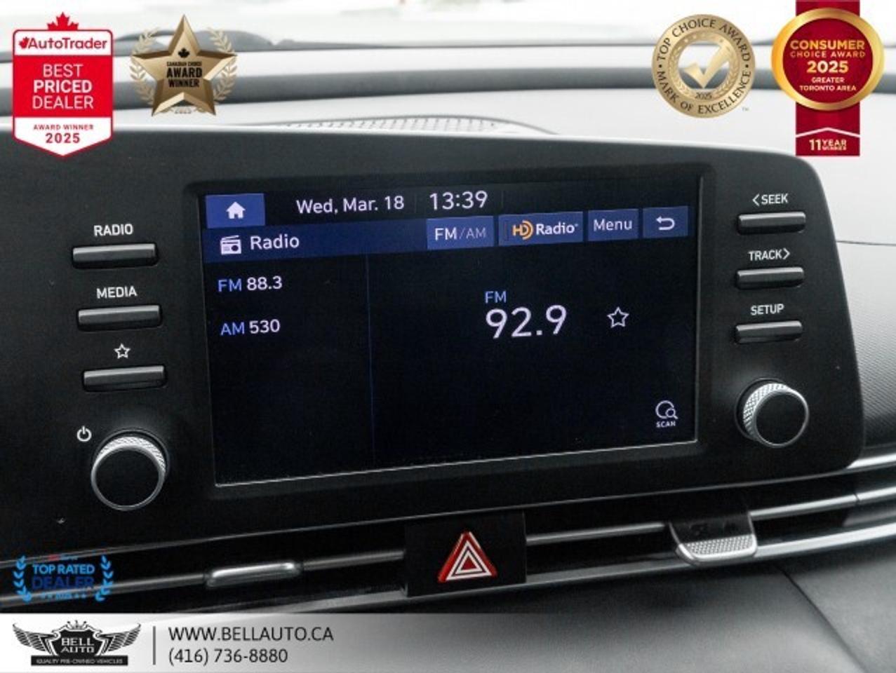 2022 Hyundai Elantra Preferred   CARPLAY   B.CAM   BLTH   HTD SEATS STR Photo4