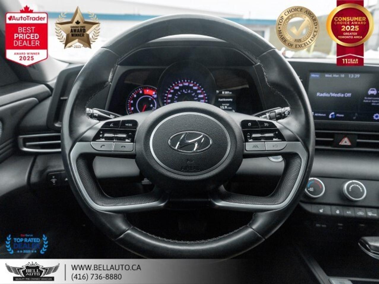 2022 Hyundai Elantra Preferred   CARPLAY   B.CAM   BLTH   HTD SEATS STR Photo