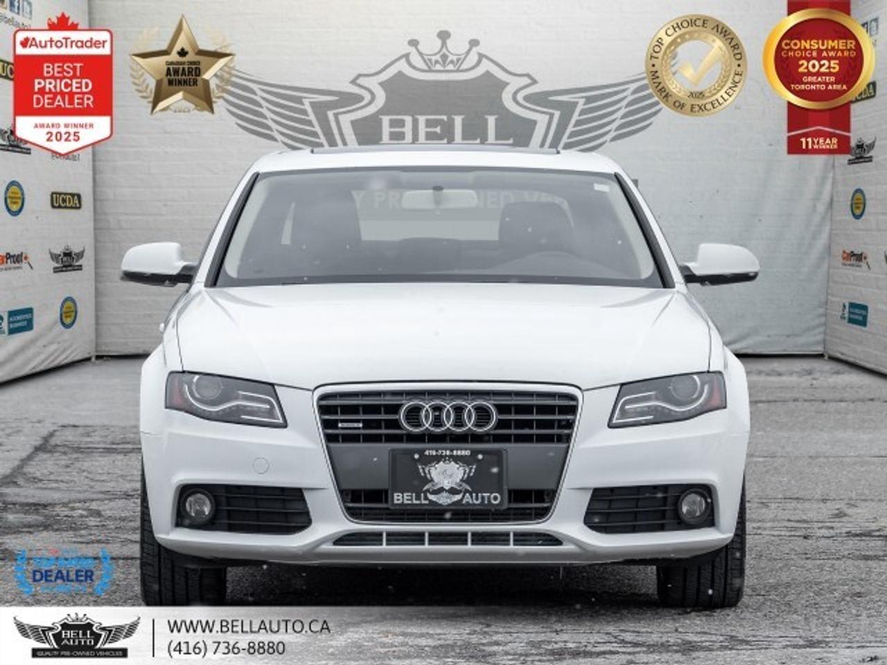 2012 Audi A4 2.0T   SUNROOF   HTD SEATS   LOWKMS   NOACCIDENT Photo