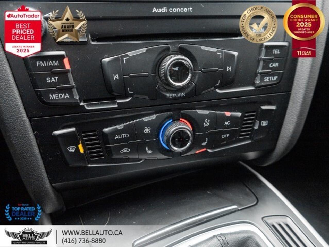2012 Audi A4 2.0T   SUNROOF   HTD SEATS   LOWKMS   NOACCIDENT Photo
