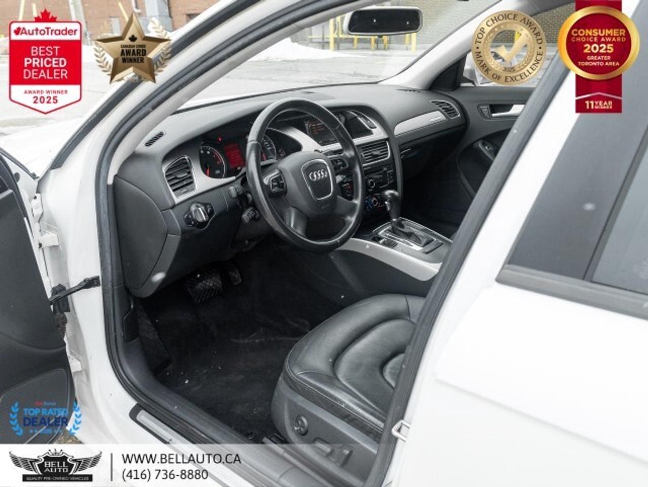 2012 Audi A4 2.0T   SUNROOF   HTD SEATS   LOWKMS   NOACCIDENT Photo