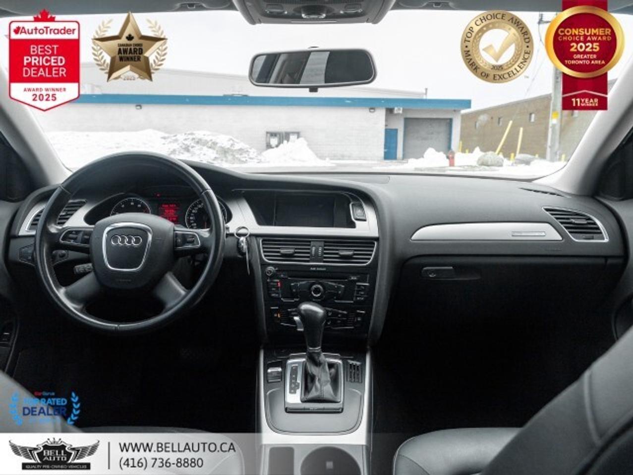 2012 Audi A4 2.0T   SUNROOF   HTD SEATS   LOWKMS   NOACCIDENT Photo