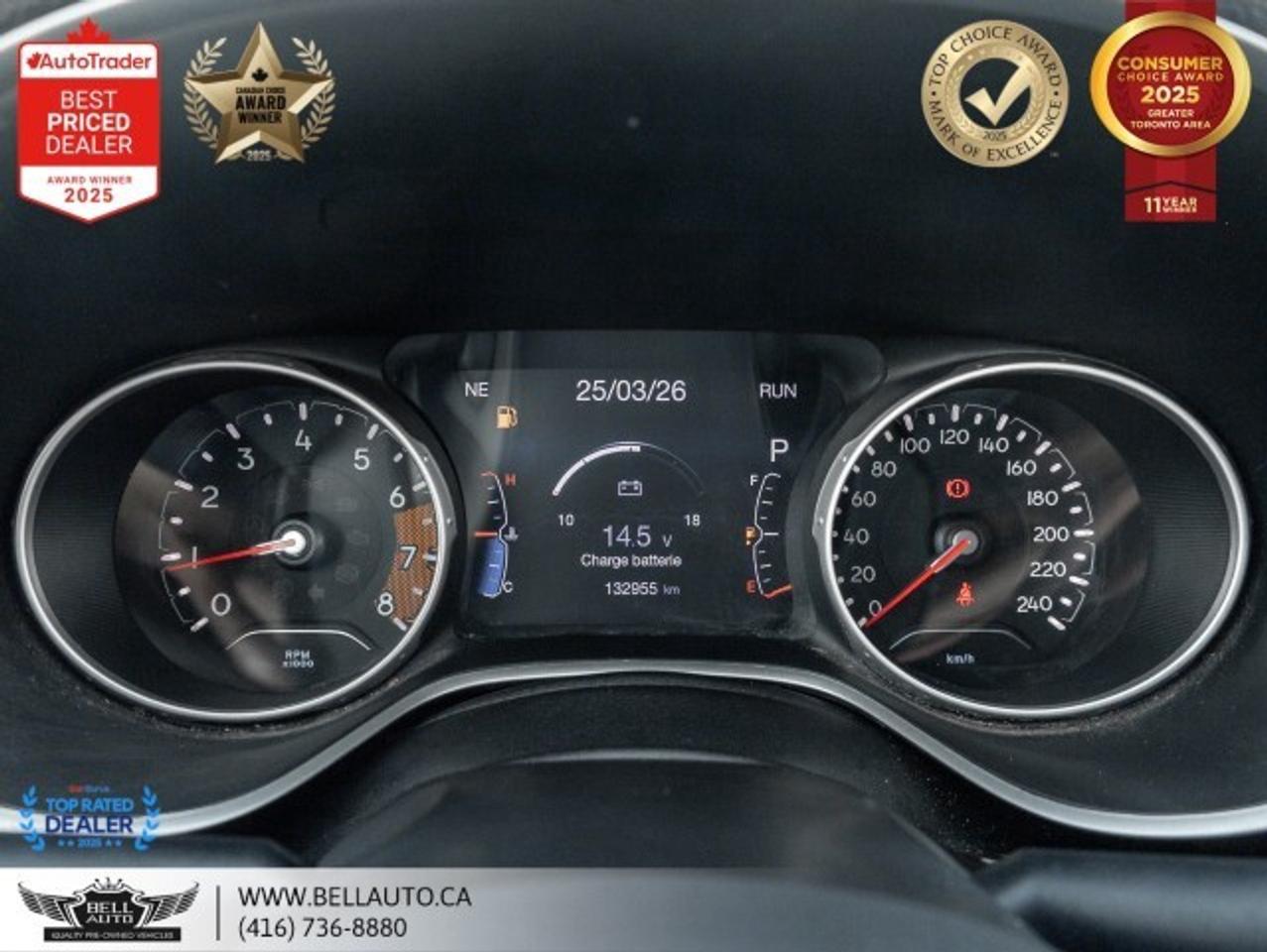2018 Jeep Compass Limited   4WD   NAVI   B.CAM   PANO   LTHR   NOACC Photo
