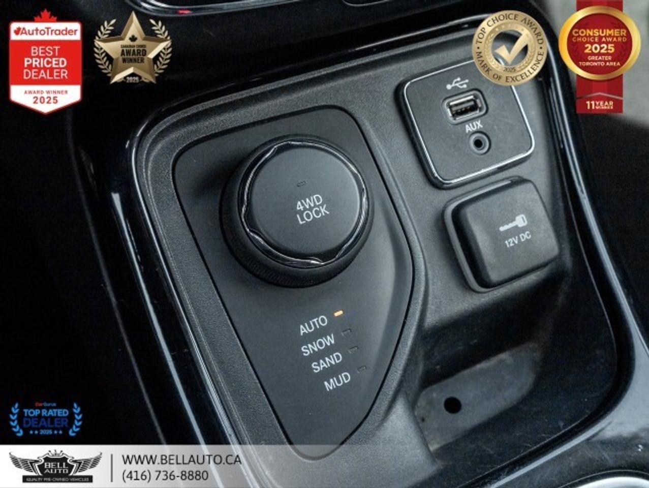 2018 Jeep Compass Limited   4WD   NAVI   B.CAM   PANO   LTHR   NOACC Photo