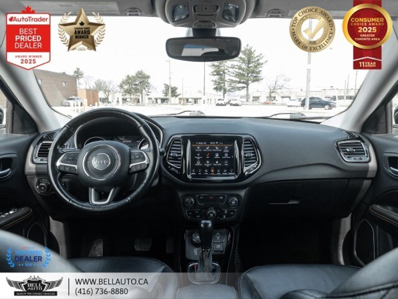 2018 Jeep Compass Limited   4WD   NAVI   B.CAM   PANO   LTHR   NOACC Photo