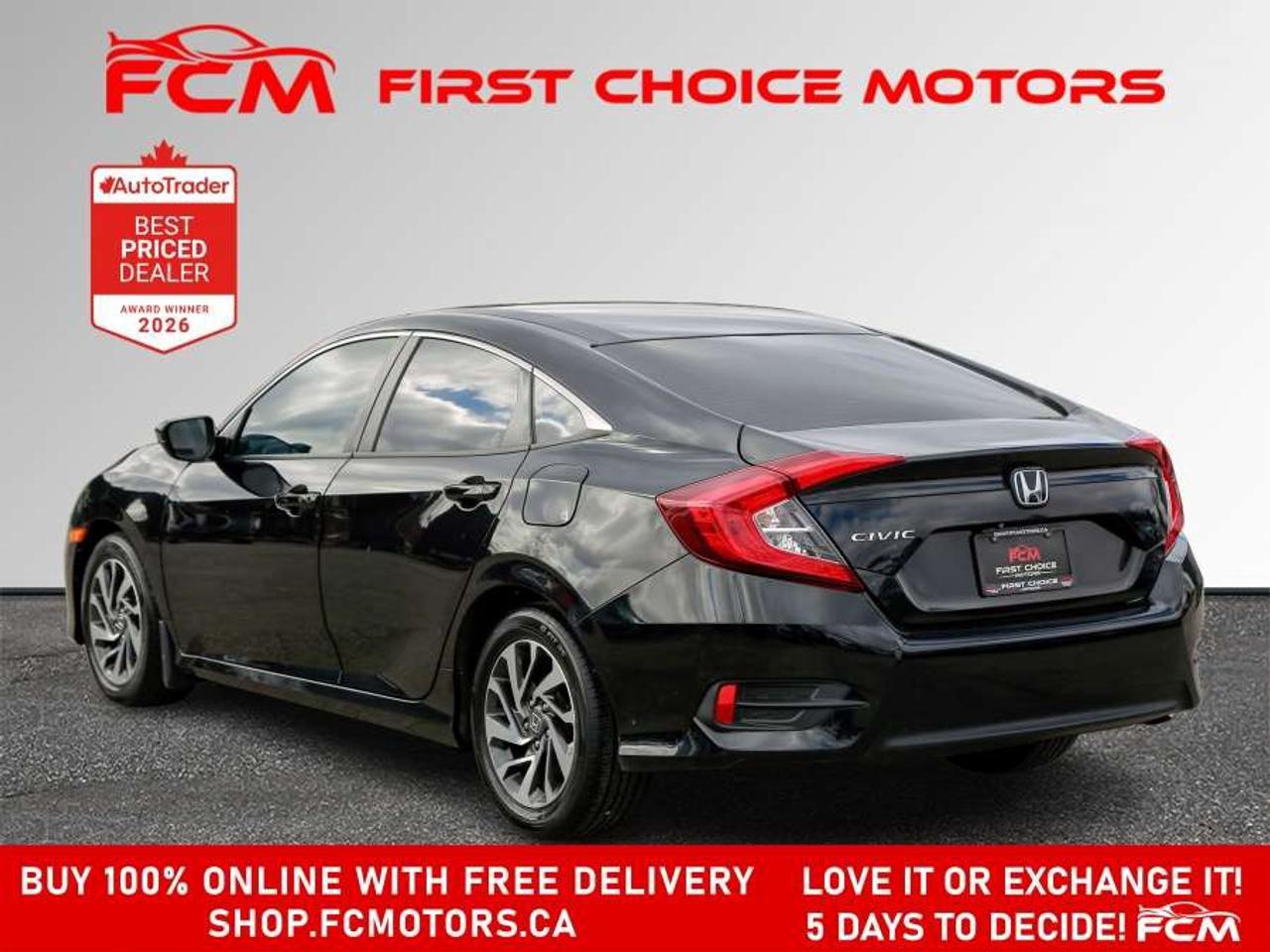 2017 Honda Civic EX   FULLY CERTIFIED WITH WARRANTY Photo