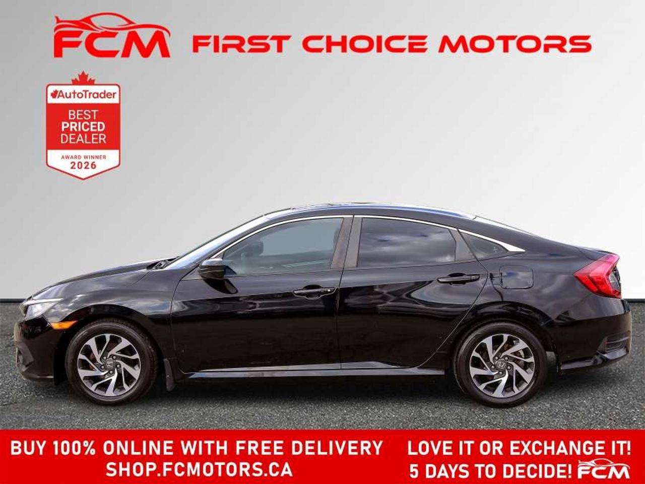 2017 Honda Civic EX   FULLY CERTIFIED WITH WARRANTY Photo
