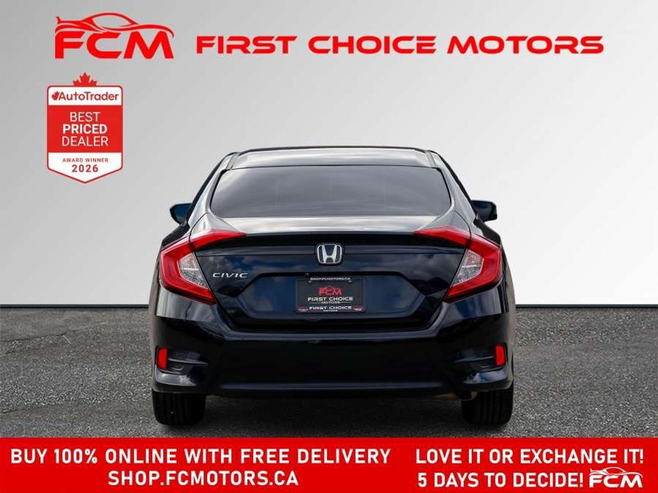 2017 Honda Civic EX   FULLY CERTIFIED WITH WARRANTY Photo