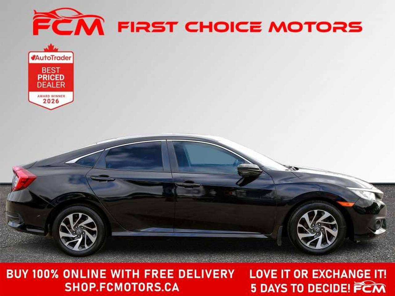 2017 Honda Civic EX   FULLY CERTIFIED WITH WARRANTY Photo