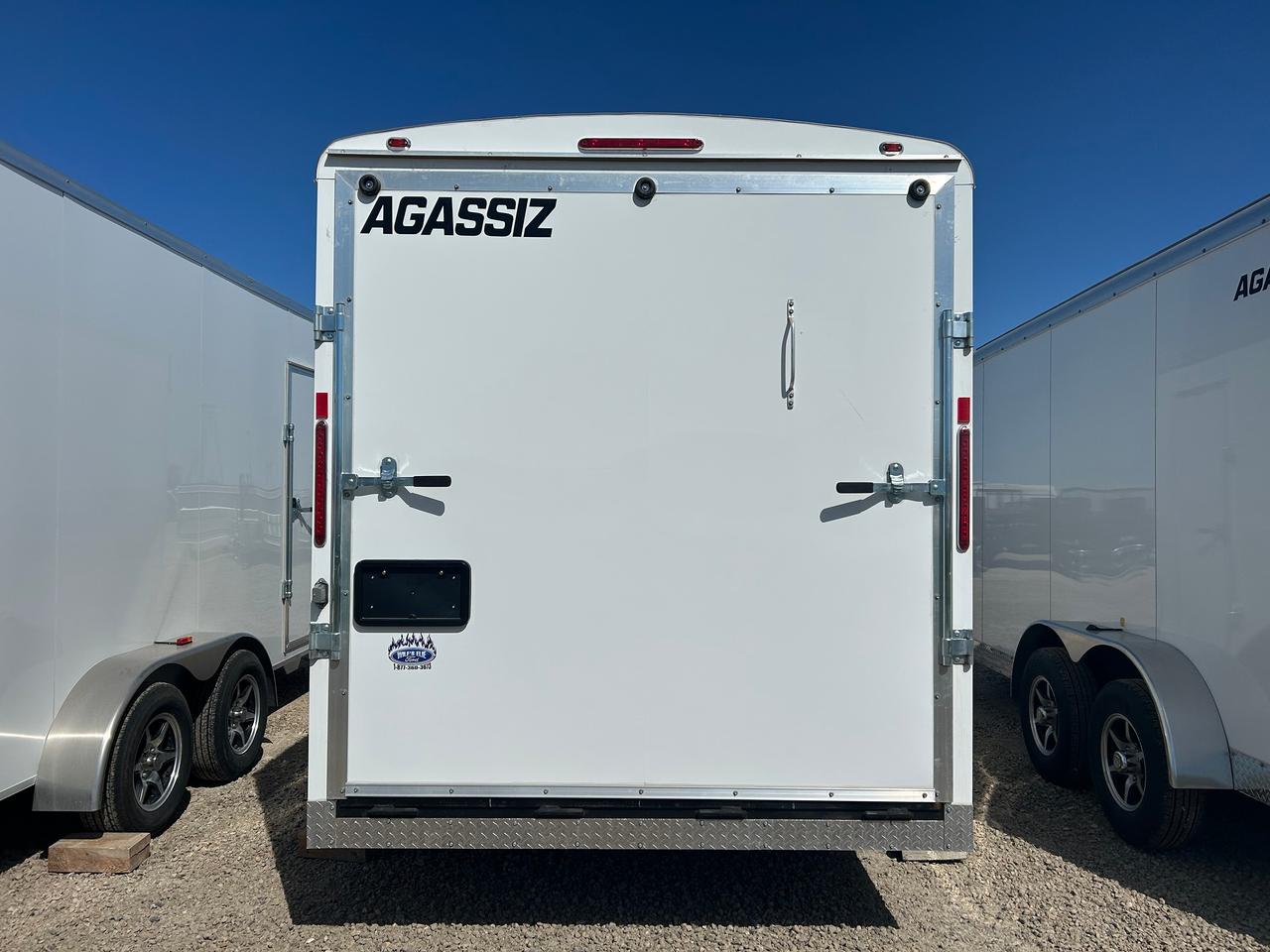 2026 Agassiz Enclosed Cargo 7 x 14 Agassiz Ramp Photo5
