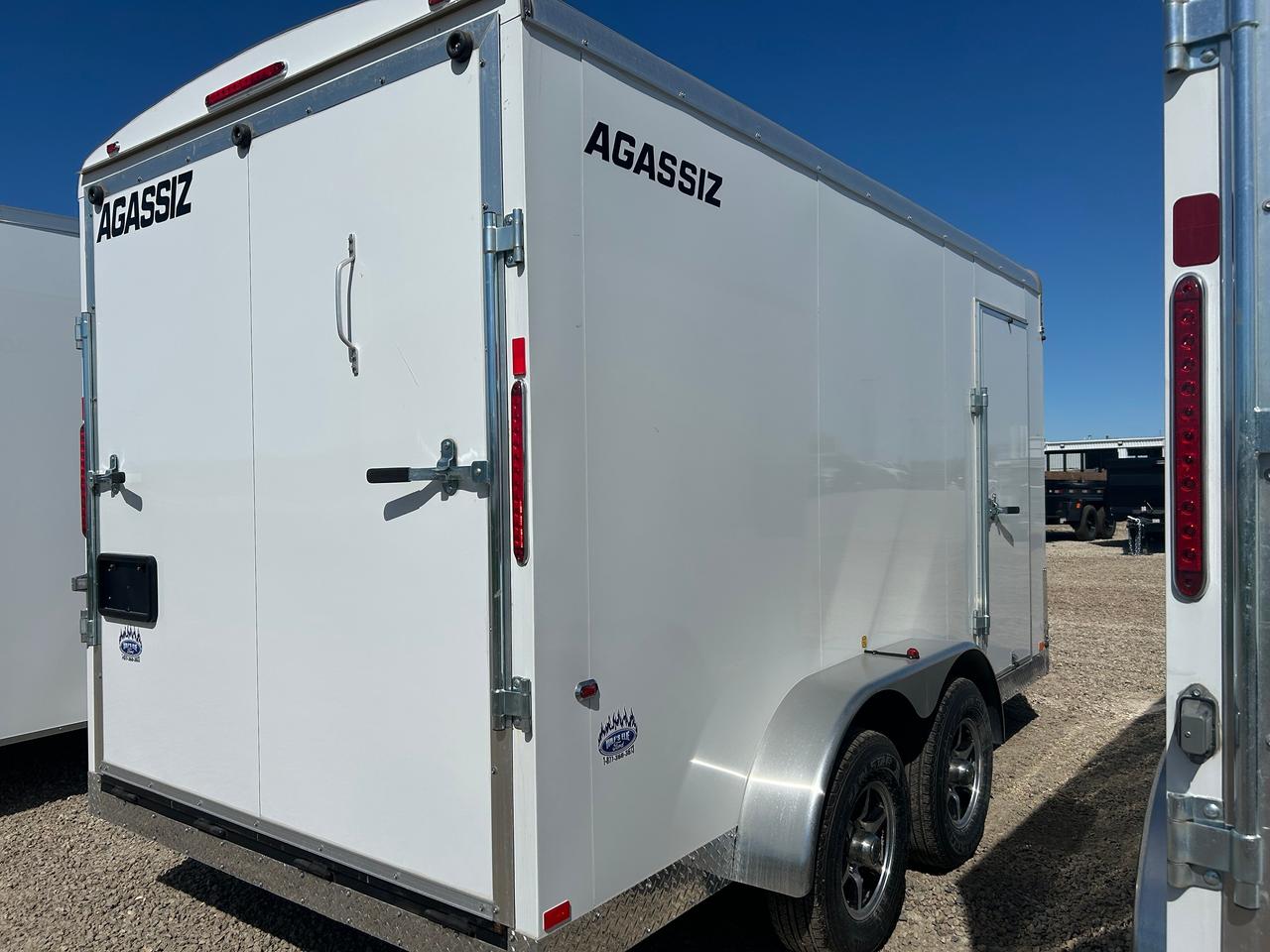 2026 Agassiz Enclosed Cargo 7 x 14 Agassiz Ramp Photo4