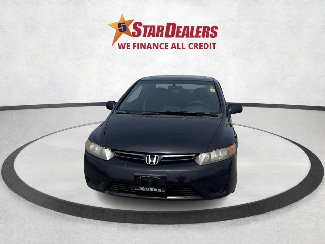 2007 Honda Civic Coupe WE FINANCE ALL CREDIT   700+ VEHICLES IN STOCK Photo