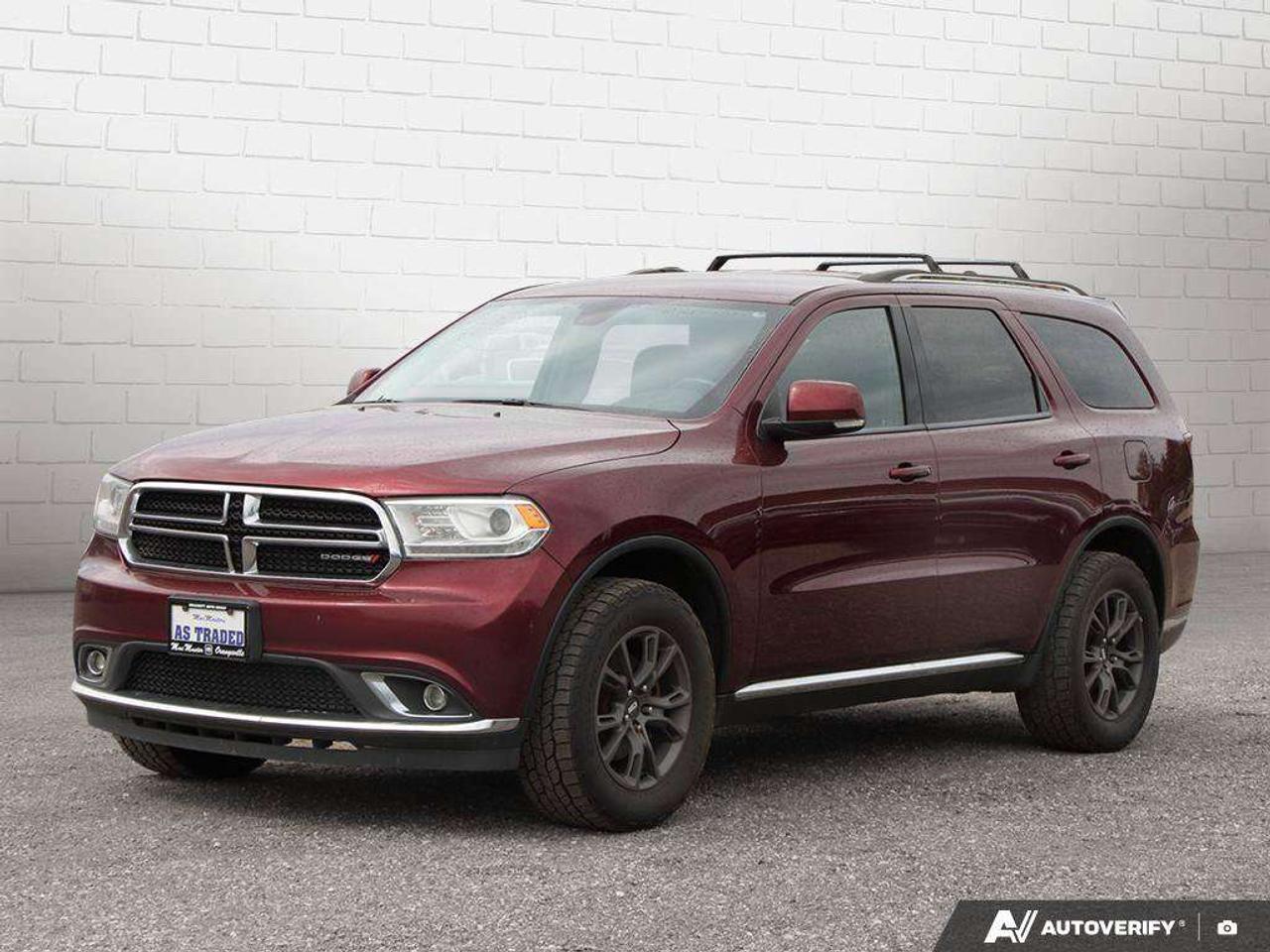 2016 Dodge Durango LIMITED, 3.6L V6, 4X4, ALLOYS, LEATHER, 6-PASSENGER, CERTIFIED ASTRADED! Photo