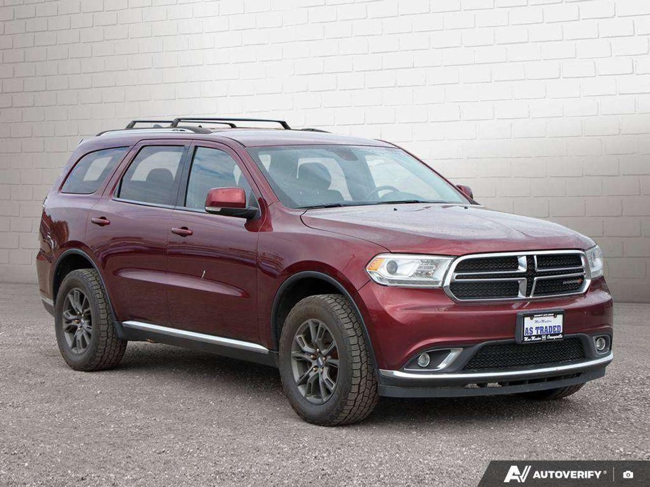 2016 Dodge Durango LIMITED, 3.6L V6, 4X4, ALLOYS, LEATHER, 6-PASSENGER, CERTIFIED ASTRADED! Photo