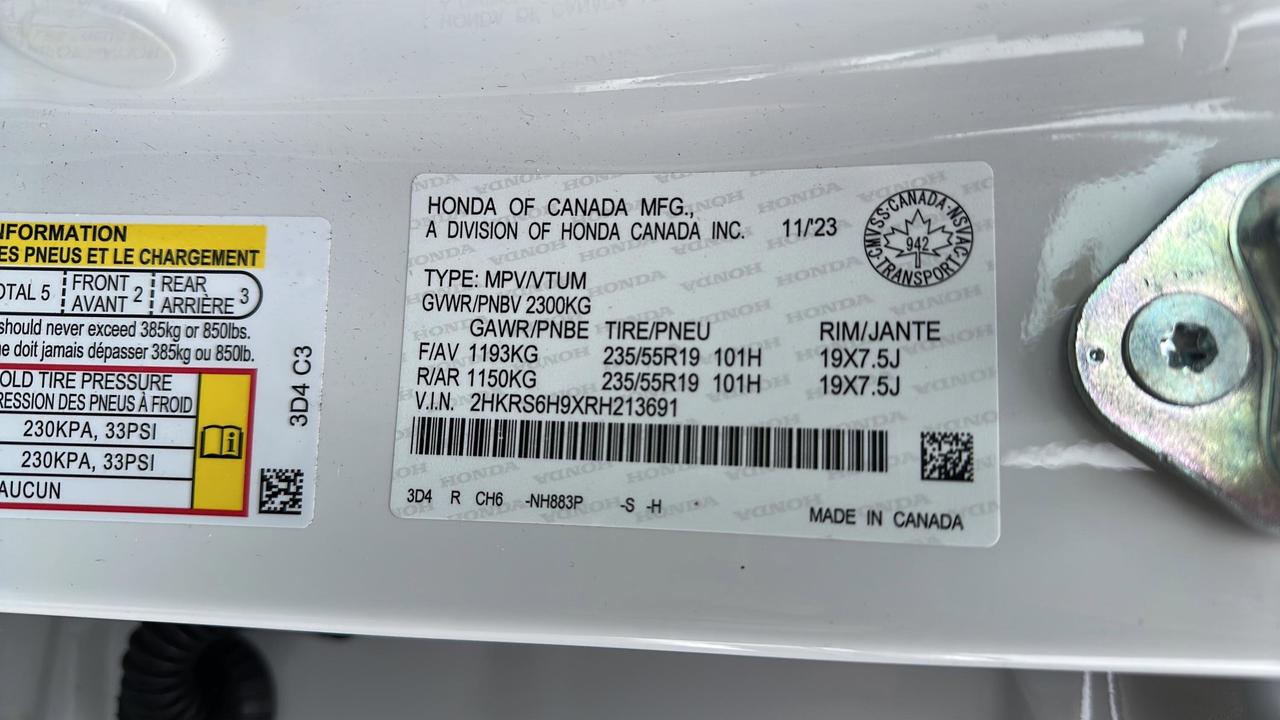 2024 Honda CR-V Hybrid Touring Photo