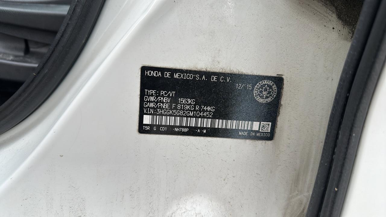 2016 Honda Fit w/Navigation Photo