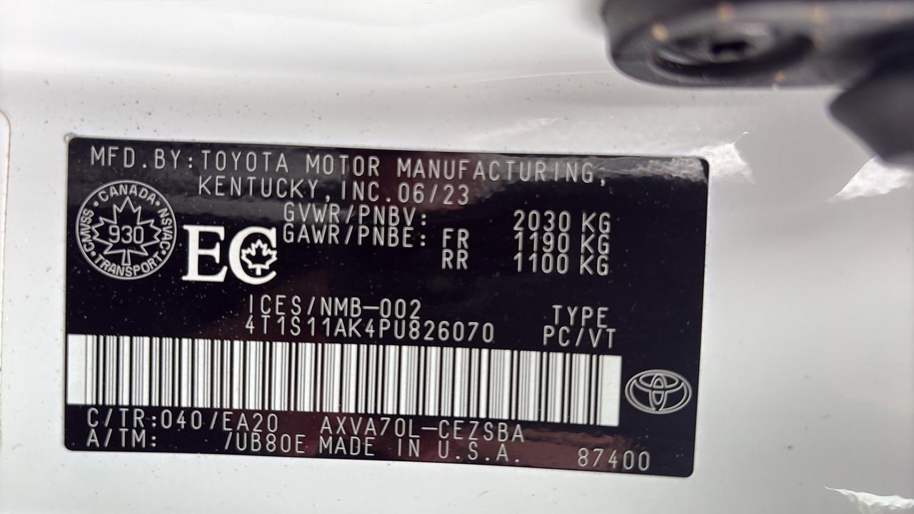 2023 Toyota Camry NIGHT SHADE Photo