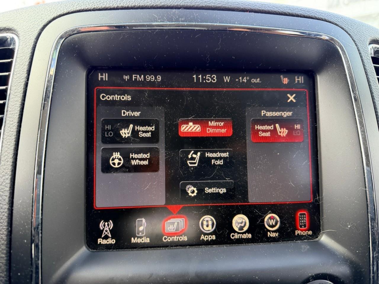 2016 Dodge Durango LimitedLIMITED, 3.6L V6, 4X4, ALLOYS, LEATHER, 6-P Photo