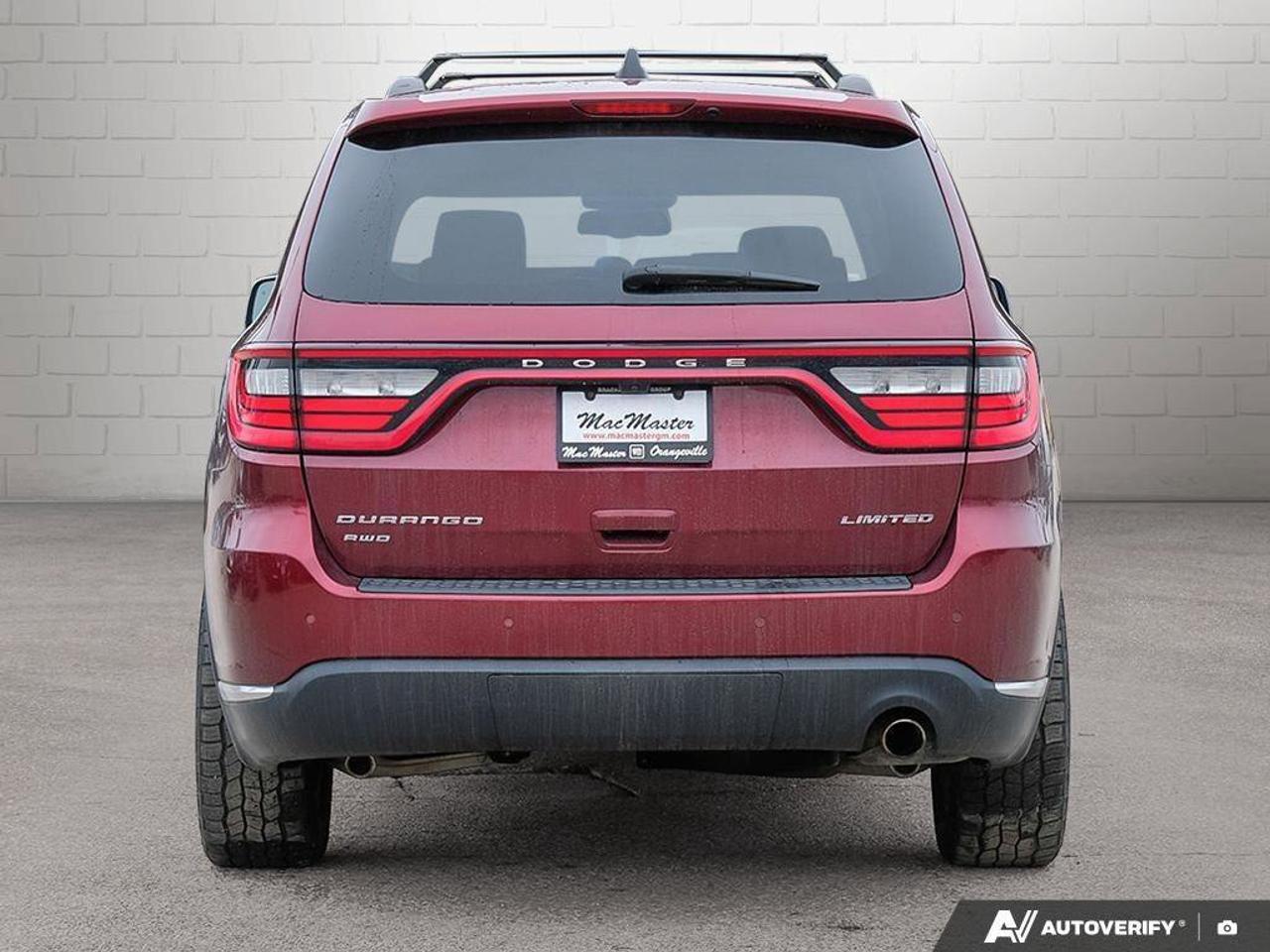 2016 Dodge Durango LimitedLIMITED, 3.6L V6, 4X4, ALLOYS, LEATHER, 6-P Photo