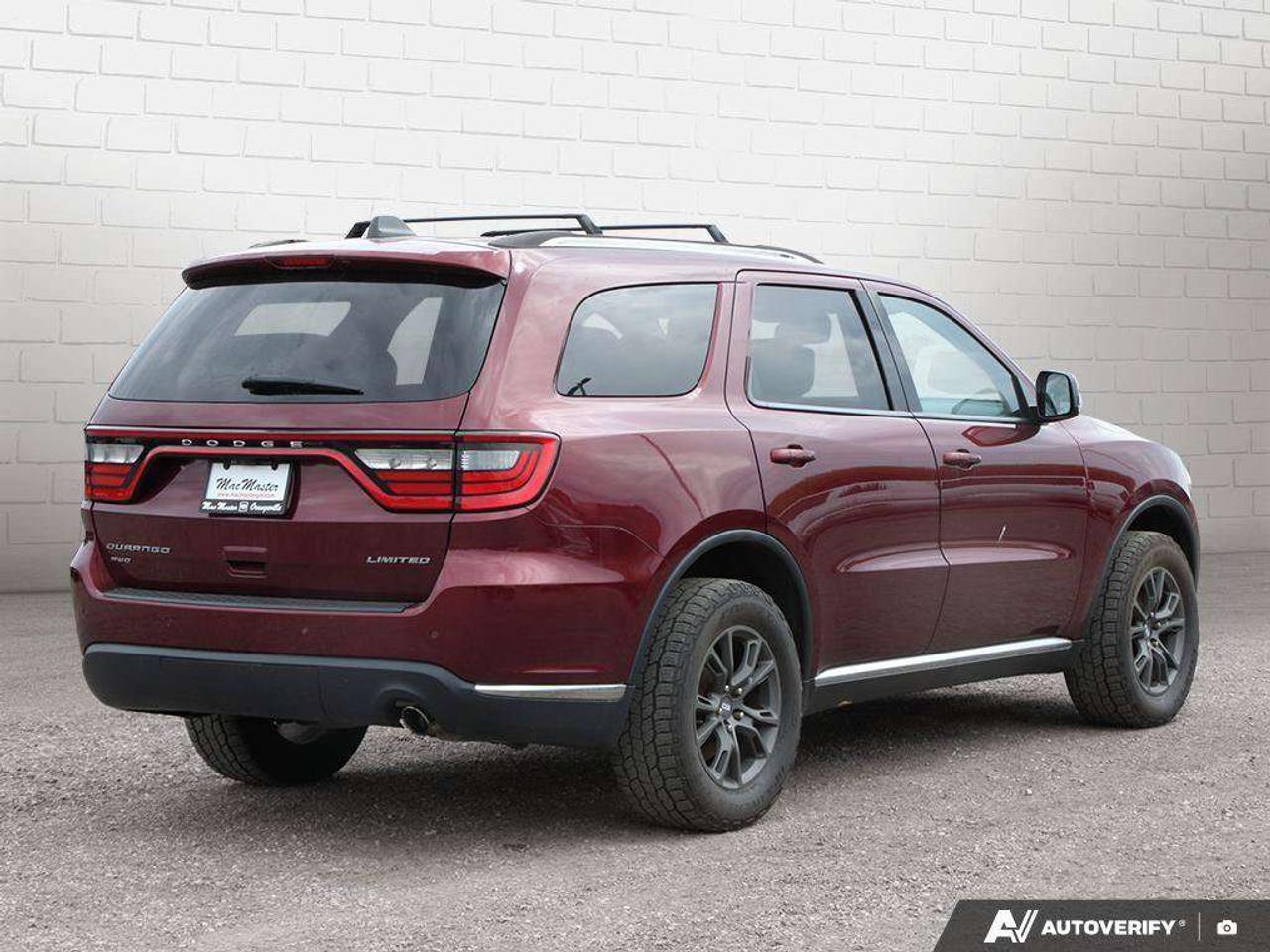 2016 Dodge Durango LIMITED, 3.6L V6, 4X4, ALLOYS, LEATHER, 6-PASSENGER, CERTIFIED ASTRADED! Photo