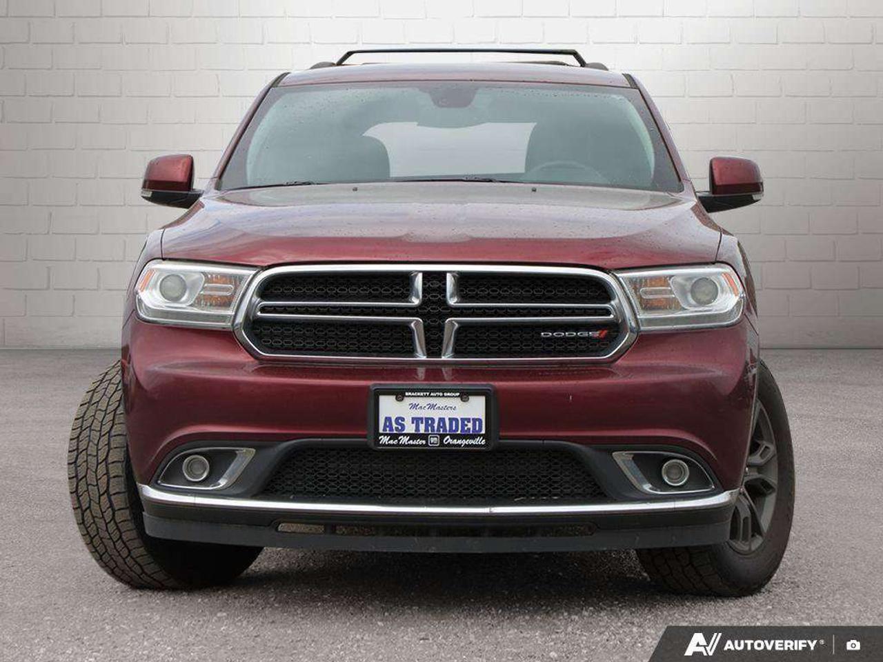 2016 Dodge Durango LIMITED, 3.6L V6, 4X4, ALLOYS, LEATHER, 6-PASSENGER, CERTIFIED ASTRADED! Photo