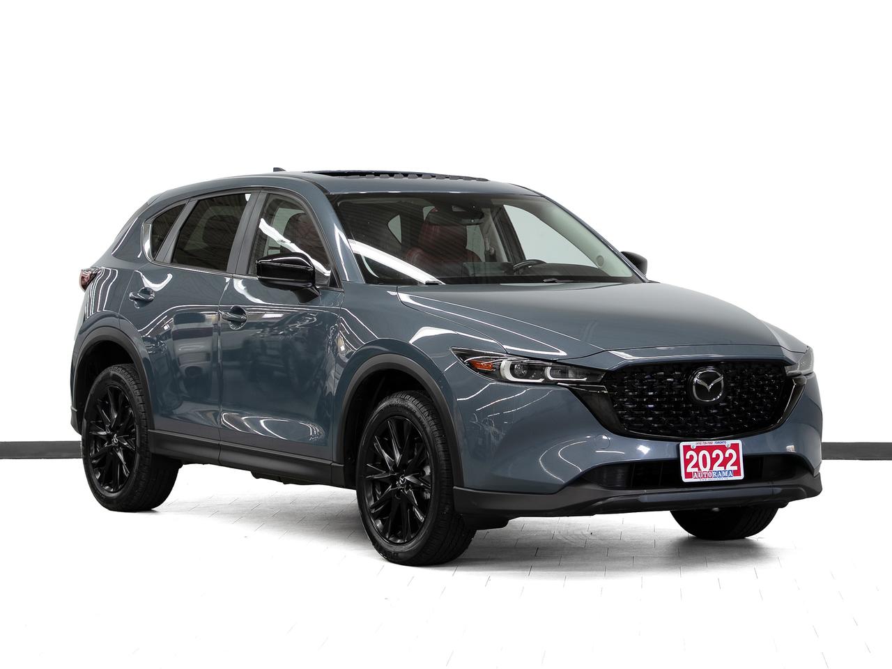 2022 Mazda CX-5 KURO | AWD | Red Leather | Sunroof | BSM | CarPlay