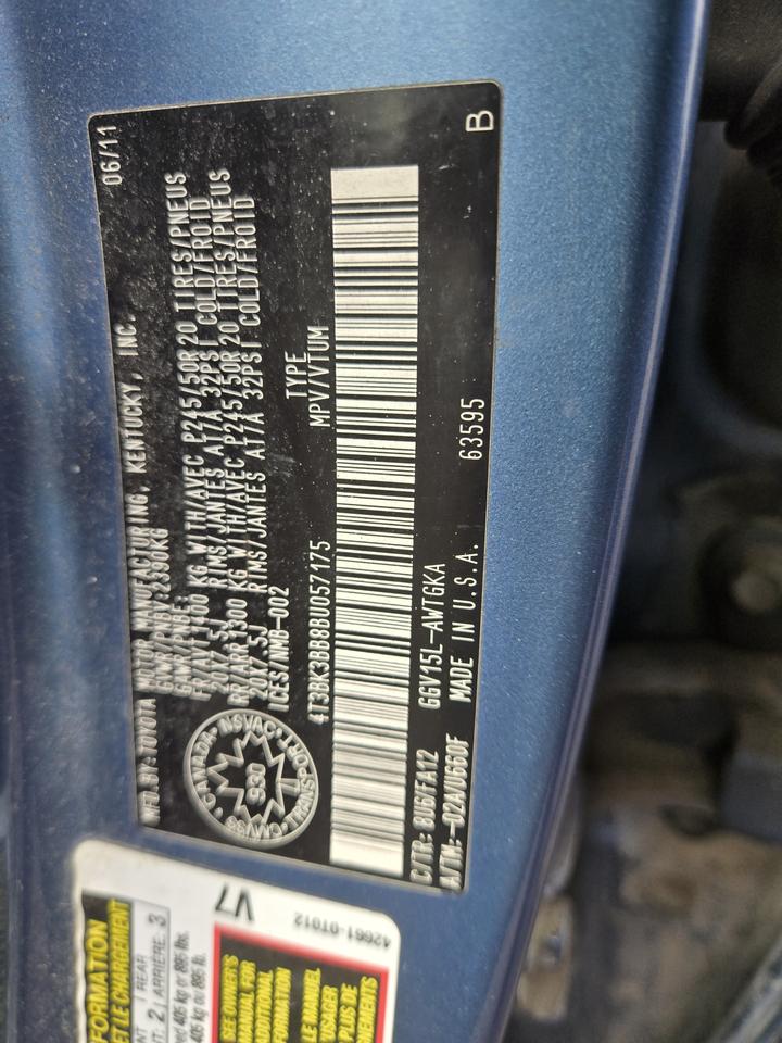 2011 Toyota Venza  Photo