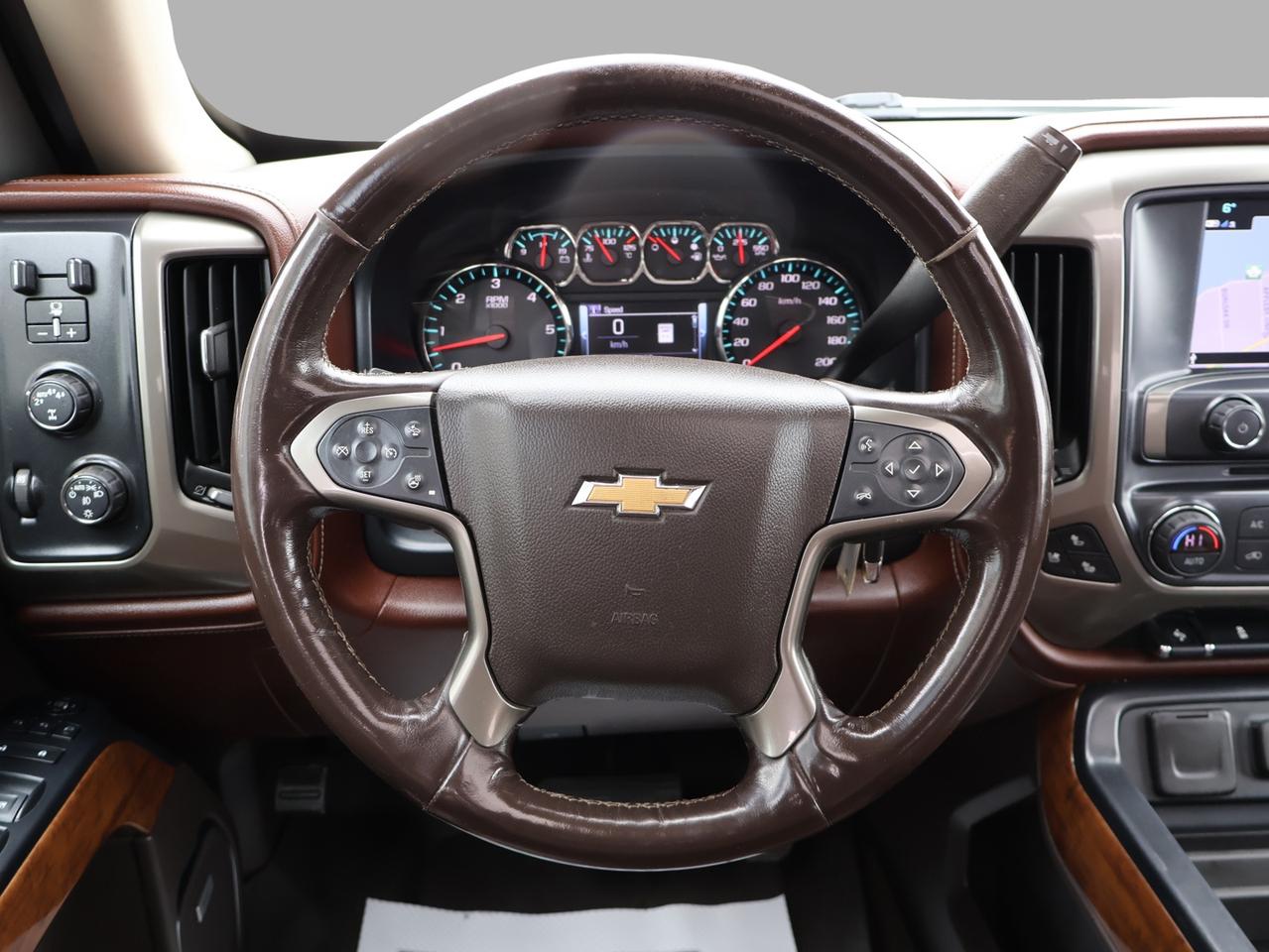 2018 Chevrolet Silverado 1500 V8 HIGH COUNTRY 4WD CERTIFIED *1 OWNER* CAMERA NAV BLUETOOTH LEATHER HEATED SEATS SUNROOF CRUISE ALLOYS Photo