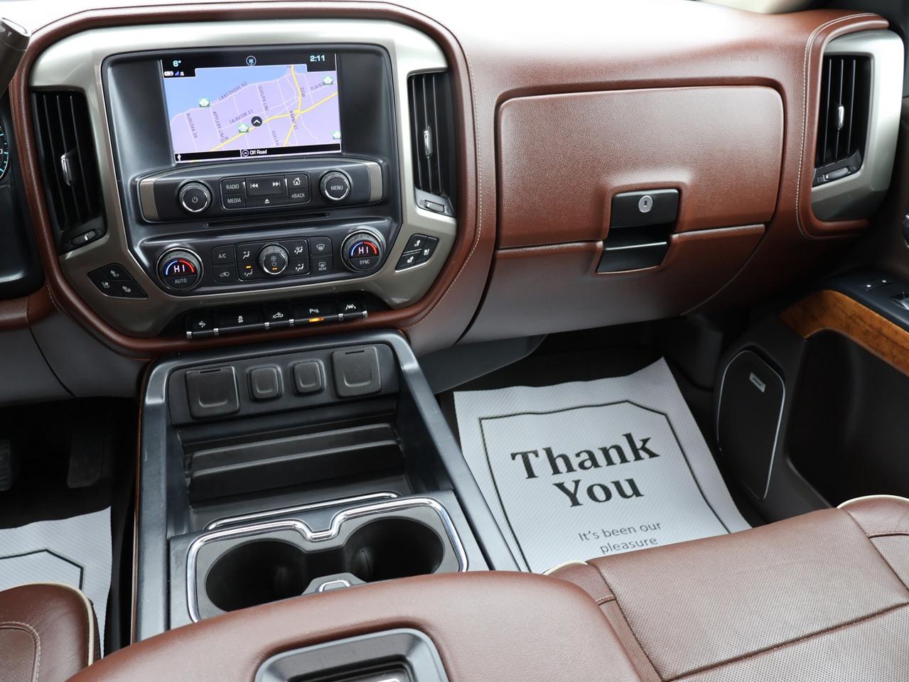 2018 Chevrolet Silverado 1500 V8 HIGH COUNTRY 4WD CERTIFIED *1 OWNER* CAMERA NAV BLUETOOTH LEATHER HEATED SEATS SUNROOF CRUISE ALLOYS Photo