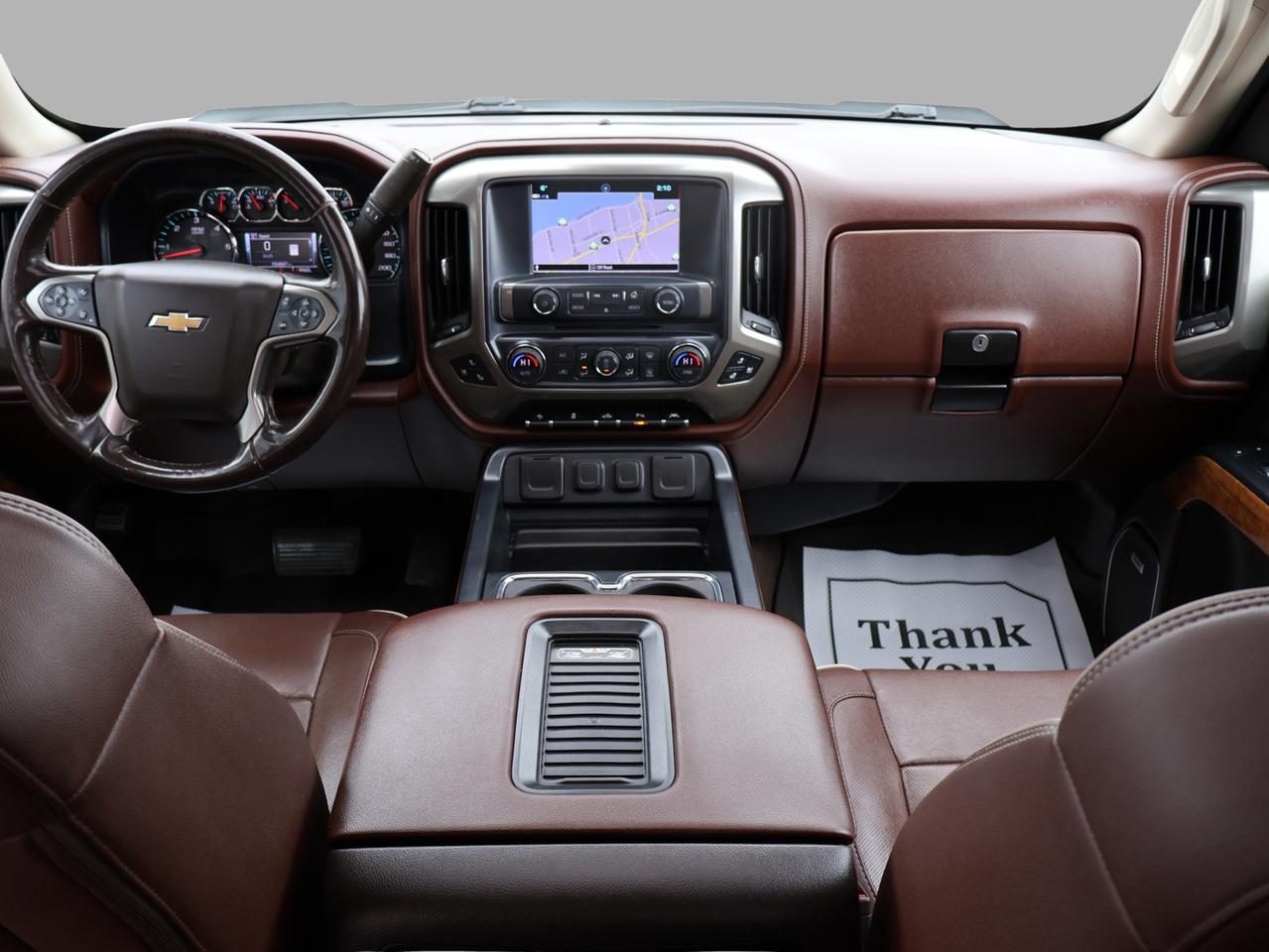 2018 Chevrolet Silverado 1500 V8 HIGH COUNTRY 4WD CERTIFIED *1 OWNER* CAMERA NAV BLUETOOTH LEATHER HEATED SEATS SUNROOF CRUISE ALLOYS Photo