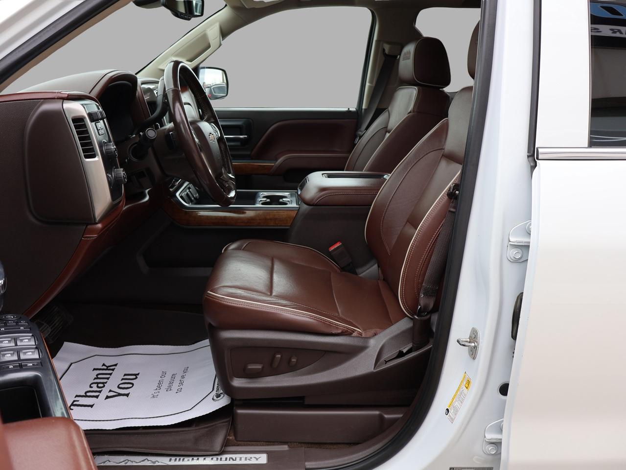 2018 Chevrolet Silverado 1500 V8 HIGH COUNTRY 4WD CERTIFIED *1 OWNER* CAMERA NAV BLUETOOTH LEATHER HEATED SEATS SUNROOF CRUISE ALLOYS Photo