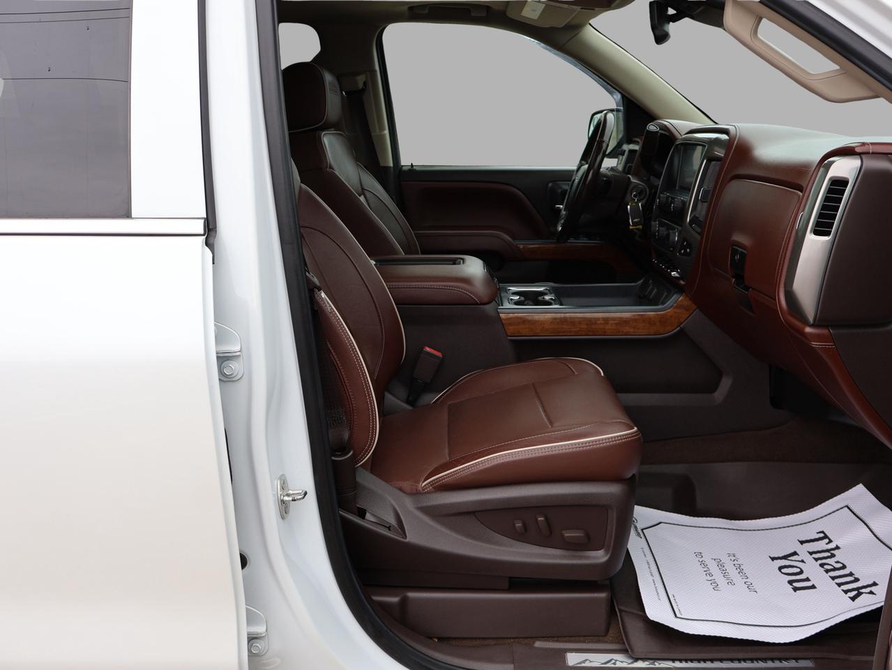 2018 Chevrolet Silverado 1500 V8 HIGH COUNTRY 4WD CERTIFIED *1 OWNER* CAMERA NAV BLUETOOTH LEATHER HEATED SEATS SUNROOF CRUISE ALLOYS Photo