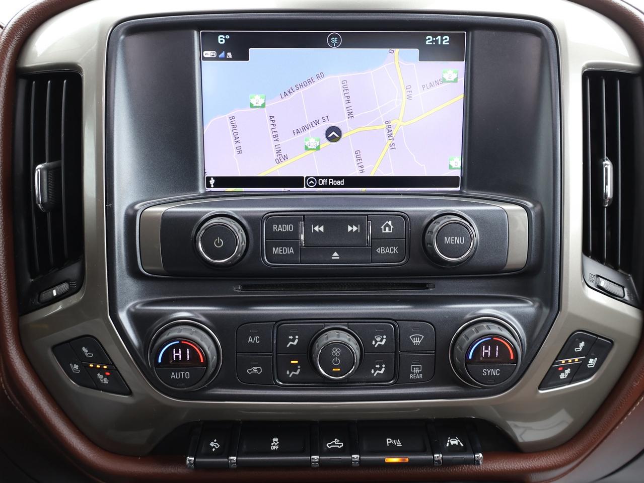 2018 Chevrolet Silverado 1500 V8 HIGH COUNTRY 4WD CERTIFIED *1 OWNER* CAMERA NAV BLUETOOTH LEATHER HEATED SEATS SUNROOF CRUISE ALLOYS Photo