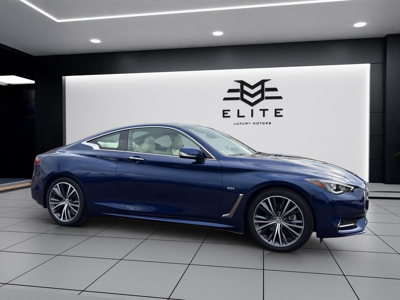 2018 Infiniti Q60 3.0T LUXE AWD - COUPE - LOW LOW KMS !!! Photo