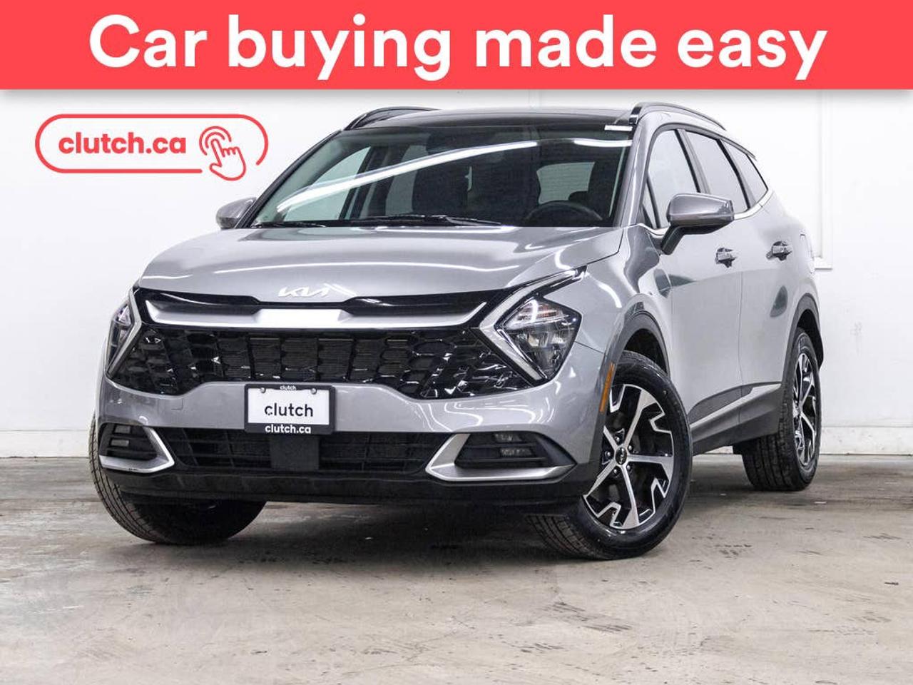 NO ACCIDENTS / CLEAN CARFAX / 1 OWNER / Internet Access, Apple CarPlay, Android Auto and more!<br> <br>Clutch is the largest online used car retailer in Canada, delivering a seamless, hassle-free car-buying experience to drivers everywhere. Shop thousands of used cars online, get the right one delivered to your door, and enjoy peace of mind with our 10-Day Money-Back Guarantee. How sweet is that? To learn more, visit clutch.ca.<br> <br>The top features for this car include:<br> <br>Hands Free Device Connectivity<br>Internet Access<br>Apple CarPlay<br>Android Auto<br>Wireless Charging<br>USB Input<br>Keyless Entry<br>Passive Keyless Entry<br>Push Button Start<br>Keyfob Remote Start<br>Lane Departure Warning<br>Active Lane Keep Assistance<br>Blindspot Sensors<br>Forward Collision Mitigation<br>Rear Collision Warning<br>Rear Collision Mitigation<br>Rear Cross Traffic Alert<br>Pedestrian Detection<br>Driver Attention Alert<br>Heated Steering Wheel<br>Rain Sensing Wipers<br>Panoramic Sunroof<br>Auto Stop/Start<br>Brake Assist<br>Auto Dimming Rearview Mirror<br>Front Heated Seats<br>Climate Control<br>Dual Zone Front Climate Control<br>Rear Climate Vents<br>Bluetooth Music<br>Touchscreen Display<br>GPS Navigation<br>Cruise Control<br>Adaptive Cruise Control<br>Integrated Garage Door Opener<br>12V Outlet<br>Hill Assistance<br>Automatic High Beams<br>Rear View Camera<br>Rear Parking Sensors<br>Power Driver Seat<br>App Remote Start<br> <br>Seamless home delivery - Delivery to your door in a matter of days. Available on select packages.<br> <br>Try it out for 10 days - If you do not like it, we will take it back. <br> <br>Quality assured - All cars go through our rigorous 210-point inspection and reconditioning process.<br> <br>Peace of mind - Warranty and protection plans available.<br> <br>Haggle-free - No haggling or hard sells.<br> <br>100% Transparency - Full inspection reports on every car, including high-res photography and a free Carfax report.<br> <br>Listed price is for cash purchase only and does not include taxes, Shipping Fees (if applicable), Delivery Fees (if applicable), government licensing fees.<br> <br>Previous Provincial Registrations:<br>Ontario<br> <br>Stock # 93335