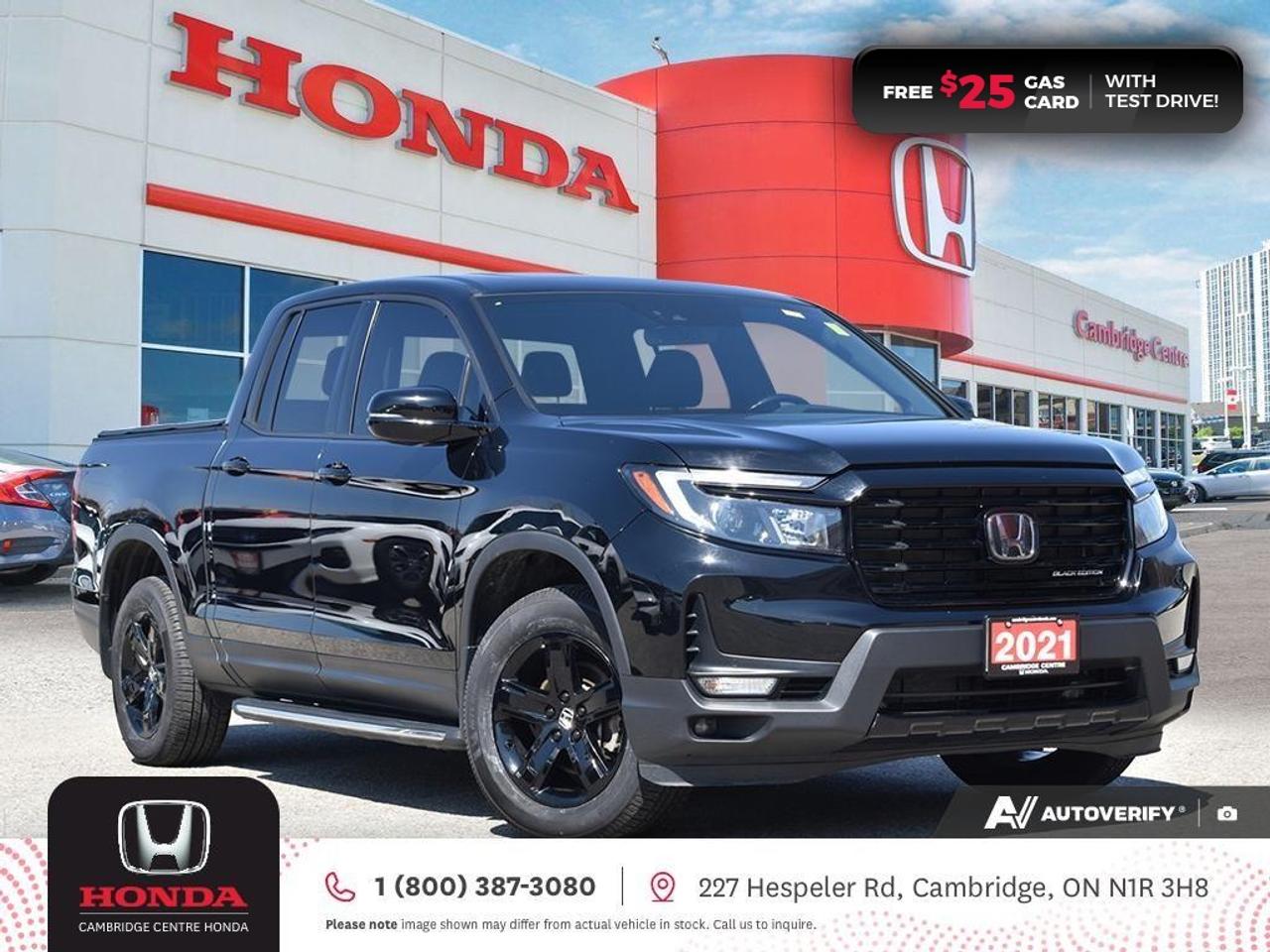2021 Honda Ridgeline Black Edition REMOTE STARTER | REARVIEW CAMERA | APPLE CARPLAY™/ANDROID AUTO™ Photo0