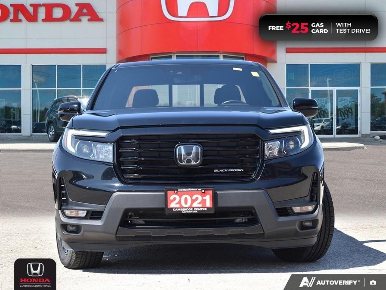 2021 Honda Ridgeline Black Edition REMOTE STARTER | REARVIEW CAMERA | APPLE CARPLAY™/ANDROID AUTO™ Photo