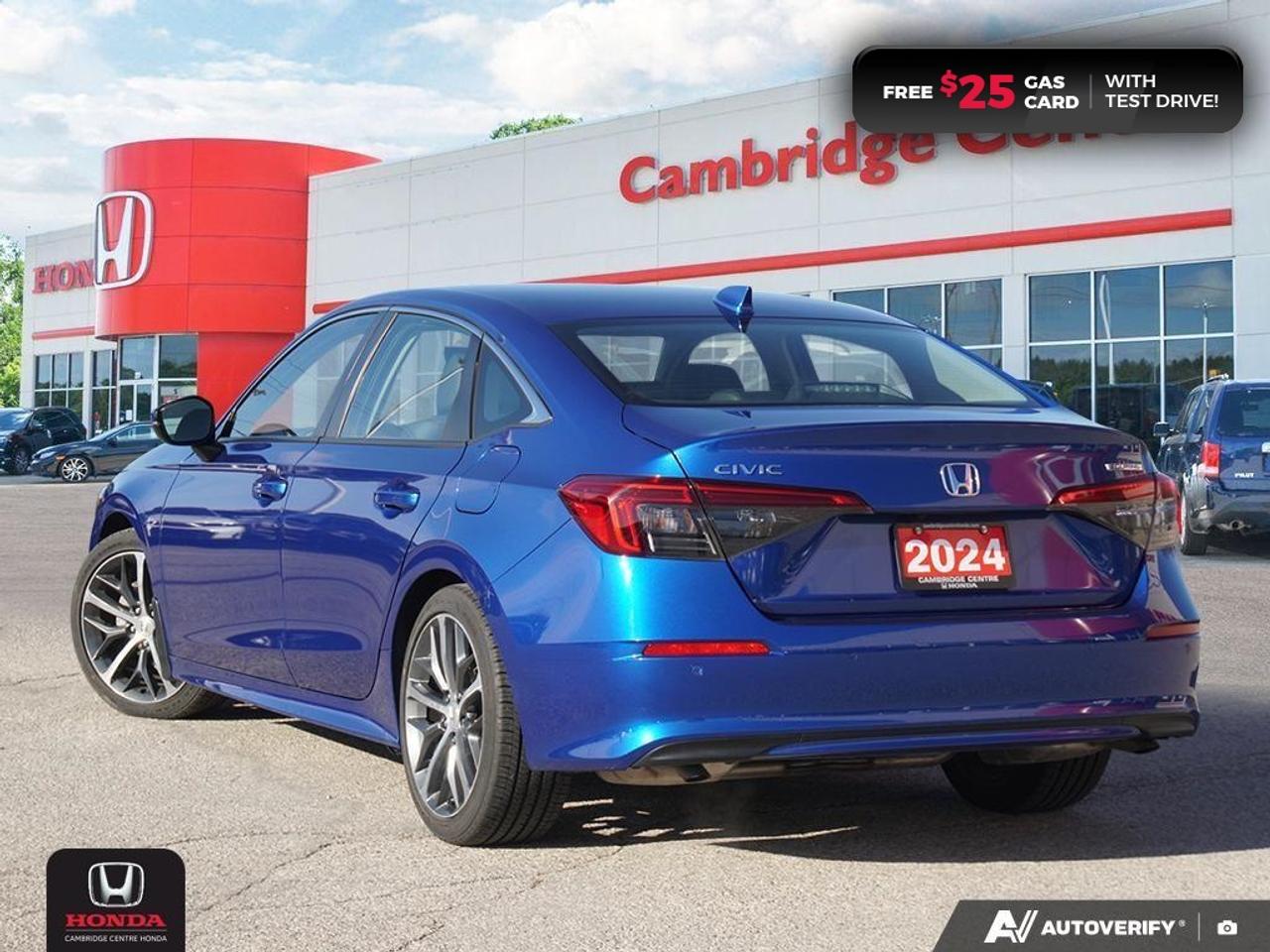 2024 Honda Civic Touring HONDA SENSING TECHNOLOGIES | REMOTE STARTER | APPLE CARPLAY™/ANDROID AUTO™ Photo3