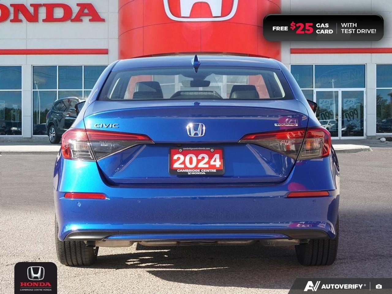 2024 Honda Civic Touring HONDA SENSING TECHNOLOGIES | REMOTE STARTER | APPLE CARPLAY™/ANDROID AUTO™ Photo4