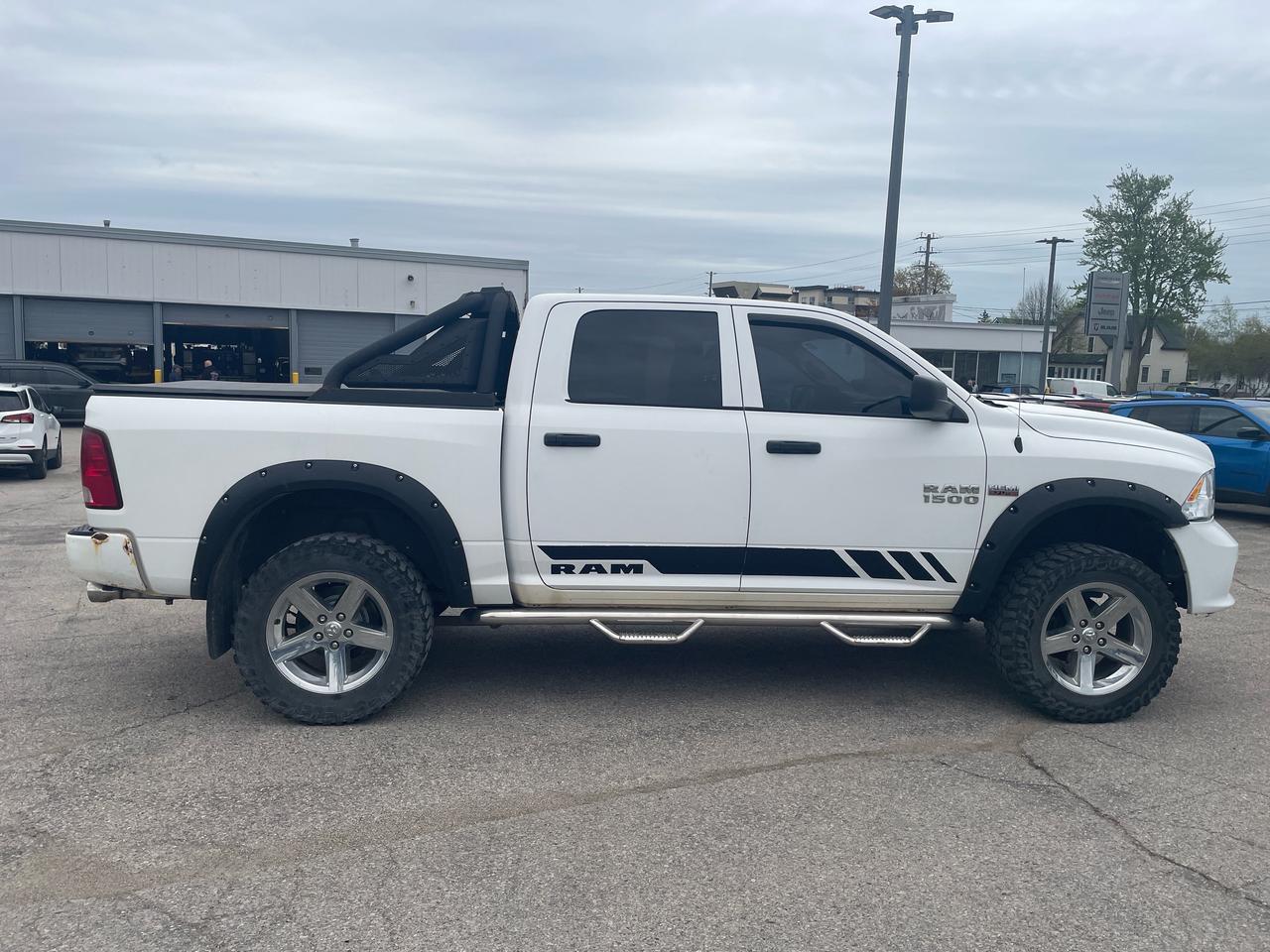 2018 RAM 1500 ST LIFTED | WHEEL FLARES | BACK RACK Photo