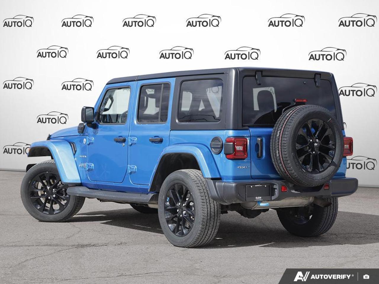 2023 Jeep Wrangler 4xe Sahara HEATED LEATHER SEATS & WHEEL | NAV Photo3