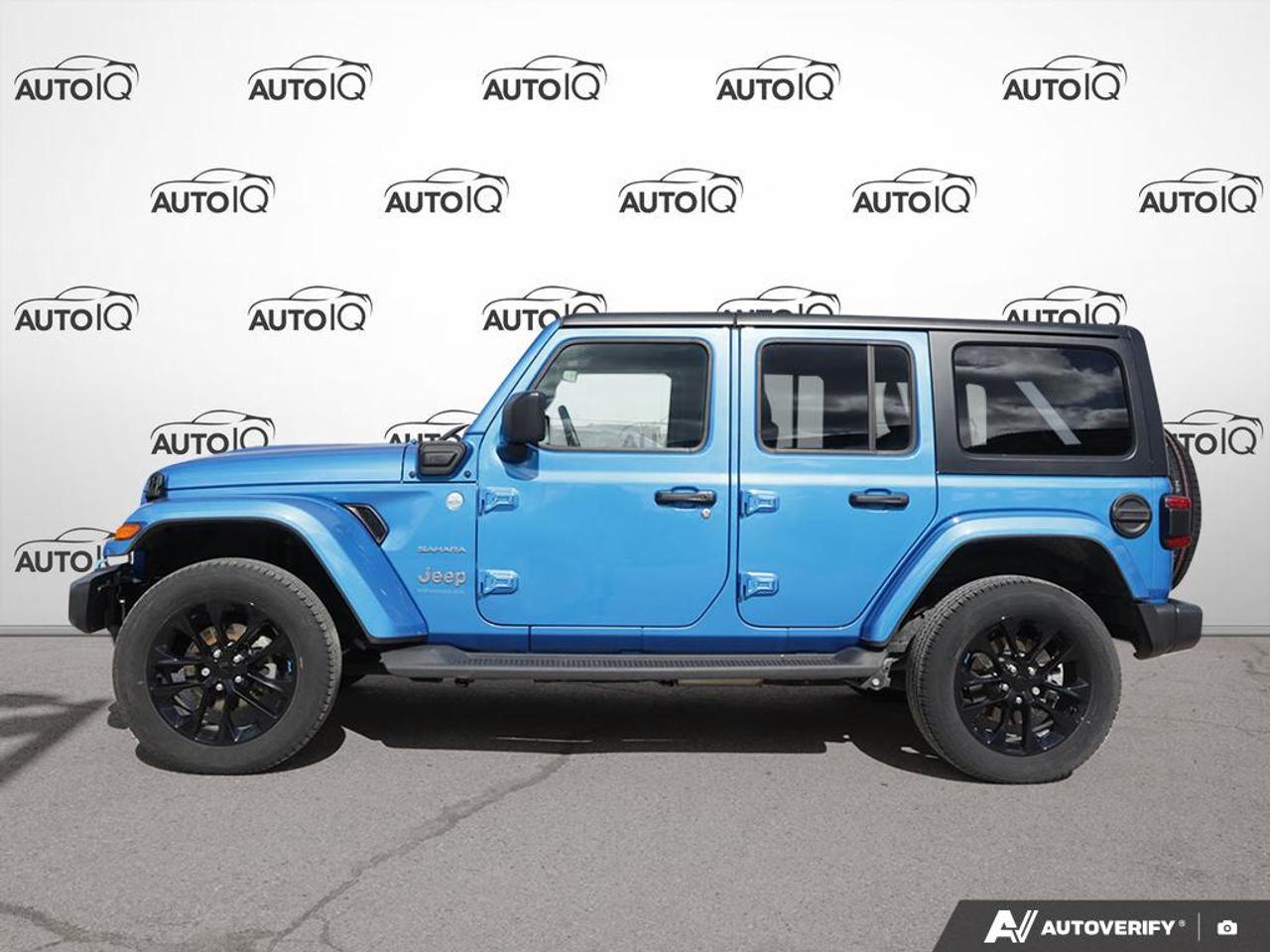 2023 Jeep Wrangler 4xe Sahara HEATED LEATHER SEATS & WHEEL | NAV Photo